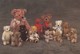 Postcard Teddy Bears Hand Made In Wales Bocs Teganau My Ref  B22312 - Games & Toys