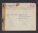 Iceland: Cover To USA, 1943, 1 Stamp, US Censor Tape, Censored, World War 2, WW2 (minor Damage, See Scan) - Brieven En Documenten