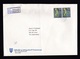 Iceland: Registered Cover To Netherlands, 1986, 2 Stamps, Telephone, R-label Vestmannaeyjar (minor Damage, See Scan) - Storia Postale