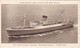 POSTAL DEL BARCO BRAEMAR CASTLE (BARCO-SHIP) LINE TO SOUTH AND EAST AFRICA - Comercio