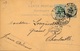 Entier Doische Ambulant Givet A Paris Pour Charleville Ardennes - 1893-1907 Wapenschild
