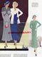 Delcampe - REVUE MODES & TRAVAUX-1 FEVRIER 1932-N° 29-BOUCHERIT- SKI BEBE NESTLE-JEANNE LANVIN-DAVID-WORTH-BURBERRYS-ROUFF-WECLA- - Fashion