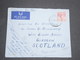 SINGAPOUR - Enveloppe De Singapour Pour La Grande Bretagne En 1954 -  L 13634 - Singapore (...-1959)