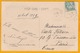 1919 - CP D' Alexandrie, Poste Française, Egypte Vers Paris  - 5 C Type Blanc Alexandrie  ​- Vue Tombeau D'un Cheikh - Lettres & Documents