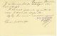 Entier Postal Armoiries CHENEE 1900  Vers LIEGE-cachet Privé CH. DESCARDRE Pépiniériste ARRET DU TRAM EST-OUEST à CHENEE - Cartes Postales 1871-1909