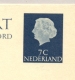 Nederland - 1954 - 7+7 Cent Juliana En Profil, Briefkaart G316 - Ongebruikt - Postal Stationery