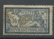 123 *   5F Merson   Traces De Charnière Propres     Cote 100,- E  JAUNI Mais Pas Rouillé - 1900-27 Merson