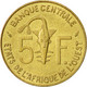 West African States, 5 Francs, 1982, SUP, Aluminum-Nickel-Bronze, KM:2a - Elfenbeinküste