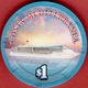 $1 Casino Chip. Costa Mediterranea, Canale Grand Cruise Ship[. K95. - Casino