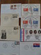 Delcampe - LOT 485 FDC PREMIER DOCUMENTS POSTE VOIR LES PHOTOS DU LOT - Collections