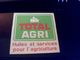 Autocollant Ancien Publicité  Agricuture Huile Moteur Agricole  Total  Agri - Stickers