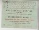 Biglietto Ticket Abbonamento Mensile Autoservizi Zeppieri 1955 - Europe