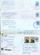 Kazakhstan. Four Envelopes With A Printed Stamp. Envelopes Passed The Mail. - Kazakhstan