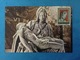 VATICANO CARTOLINA MAXIMUM CARD N. 7 - 40° CONGRESSO EUCARISTICO INTERNAZIONALE LA PIETA' DI MICHELANGELO - Cartoline Maximum