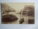 UK CORNOVAGLIA Cornwall BOSCASTLE Kastell Boterel Boat Old Postcard Photo Webber - Other & Unclassified