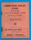 76 Le Havre Graville Statuts De 1957 De  L ' Harmonie Fanfare Gravillaise Fascicule De 6 Pages ( Format 12,2 X 15 , 8 ) - Autres & Non Classés