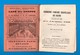 76 Le Havre Graville Statuts De 1957 De  L ' Harmonie Fanfare Gravillaise Fascicule De 6 Pages ( Format 12,2 X 15 , 8 ) - Autres & Non Classés