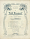 PARTITION MUSICALE DE 1919 "UN SOIR" - Partitions Musicales Anciennes