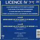 ** LICENCE IV ** Face (A) Viens Boire Un P'Tit Coup à La Maison ** Face (B) A - INSTUMENTAL. VO ** 1986 ** - Cómica