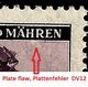 Bohemia & Moravia Böhmen Und Mähren 1941 MNH ** Mi 63 Zf Sc B4 Red Cross II. Rote Kreuz II. Plate Flaw, Plattenfehler - Ungebraucht
