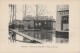 N6- 78) VILLENNES -  CRUE DE LA SEINE 1910  -  PLACE DE LA GARE -  (2 SCANS) - Villennes-sur-Seine