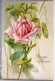 Delcampe - CPA Lot 8 X Litho RELIEF DORURE Illustrateur HAMEL BRASCH  Klein KOPAL EAS K.F. THEME FLEUR  ROSE SEULE En MEDAILLON - Sammlungen & Sammellose