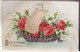 CPA Lot 6 X Litho RELIEF Illustrateur BRASCH  Klein KOPAL EAS KF VOEUX THEME FLEUR  ROSE FANTAISIE MEDAILLON - Colecciones Y Lotes