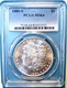 1880-S Morgan Silver Dollar. PCGS Certified MS64. M11. - 1878-1921: Morgan