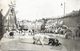 CARTE POSTALE ORIGINALE ANCIENNE : SPECTACULAIRE UN NUMERO DE CIRQUE AVEC DES OURS BLANCS POLAIRE DRESSES ETONNANT - Cirque