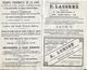 HORAIRES SERVICE RÉGULIERS ENTRE SAINT MALO DINARD ET DINAN PAR LA RANCE  1912 STE MALOUINE BATEAUX BRETONS - Europe