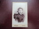 CDV JEUNE FEMME PHOTOGRAPHE A.PROSPER LIMOGES - Cartes De Visite