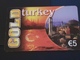 Gold Turkey    - 5 Euro -  Blue Moschee Istanbul -   Used Condition - [2] Prepaid