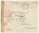 FRANCE / LIBAN - Enveloppe - Cad "Poste Aux Armées 1940" + Ouvert Par L'Autorité Militaire L.O. (Beyrouth) - Guerre De 1939-45