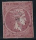 GREECE 1862-67 Large Hermes Head Consecutive Athens Prints 40 L Lilac Brown / Lilac Grey Vl. 33 A - Gebruikt