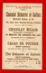 Chocolat Debauve & Gallais, Rare Chromo Lith. Courbe Rouzet CR2-2-15, Les Sports Modernes, Natation, Swimming - Autres & Non Classés
