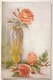 Cpa Lot 5x LITHO CHROMO ILLUSTRATEUR ART NOUVEAU CATHARINA KLEIN ROSE DANS GRAND VASE VERRE - Collections & Lots