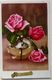 Cp Lot 5x LITHO  ILLUSTRATEUR Divers Berg ROSES ROSE DANS VASE ART NOUVEAU  Deco - Collezioni E Lotti