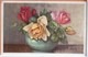 Cp Lot 5x LITHO  ILLUSTRATEUR Divers Berg ROSES ROSE DANS VASE ART NOUVEAU  Deco - Collections & Lots