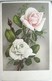 Delcampe - Cpa Lot 7x Litho Illustrateur Divers  BOUQUET Theme Rose Blanche Dont 1 X Double Voeux Mariage Voir PHOTOS - Collections & Lots