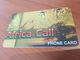 Africa Call - Jaguar -    5 €   - Little Printed   -   Used Condition - GSM, Voorafbetaald & Herlaadbare Kaarten