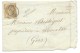 N°21 NAPOLEON BISTRE / SAMATAN GERS / CACHET OR ROUGE - 1849-1876: Période Classique