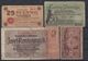 ALLEMAGNE - LOT De 4 BILLETS - Lot 3 - Verzamelingen