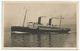 Italy Italia Postcard Ship SS Helouan Lloyd Triestino 1929 Perforated Stamp - Marcophilie