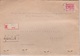 HONGRIE - RECOMMANDÉ PÉES PÈCES - TO CAHORS - TIMBRE JEUX OLYMPIQUE 1956 BASKET - Storia Postale