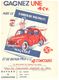 V R/ Buvard Voiture 4 Ch Renault (N= 1) - Automotive