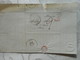 1837, CACHET A DATE SUR LETTRE DE MATHIEU DE DOMBASLE, 1837, PONT A MOUSSON A NANCY,  LORRAINE, ROVILLE - 1801-1848: Précurseurs XIX