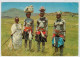 SOUTHERN  AFRICA     TRANSKEI   XHOSA  VILLAGERS      2 SCAN  (VIAGGIATA) - Sud Africa