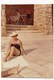 REAL PHOTO Ancienne, Swimsuit Hat Woman On Beach, Femme En Maillot De Bain Sur Plage, ORIGINAL - Non Classés