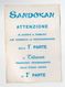 1 Cartolina Sandokan Pubblicitaria Film Titanus 10,5 X15 Cm 1 Parte - Pubblicitari