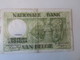50 Frank Of 10 Belga, 1943, Belgie - 50 Francs